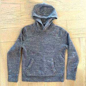 Abercrombie & Fitch Blue-Gray Super-soft Hoodie (Size Small)